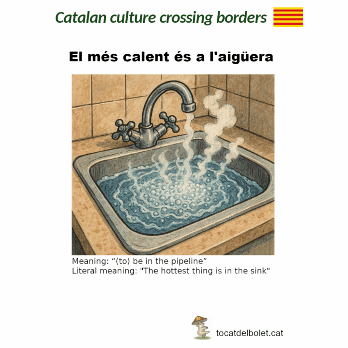 El més calent és a l'aigüera
Expressions catalanes
dites catalanes
refranys catalans
català
