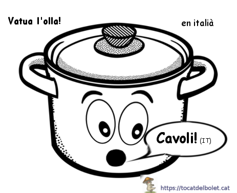 Vatua l'olla en italià = Cavoli﻿