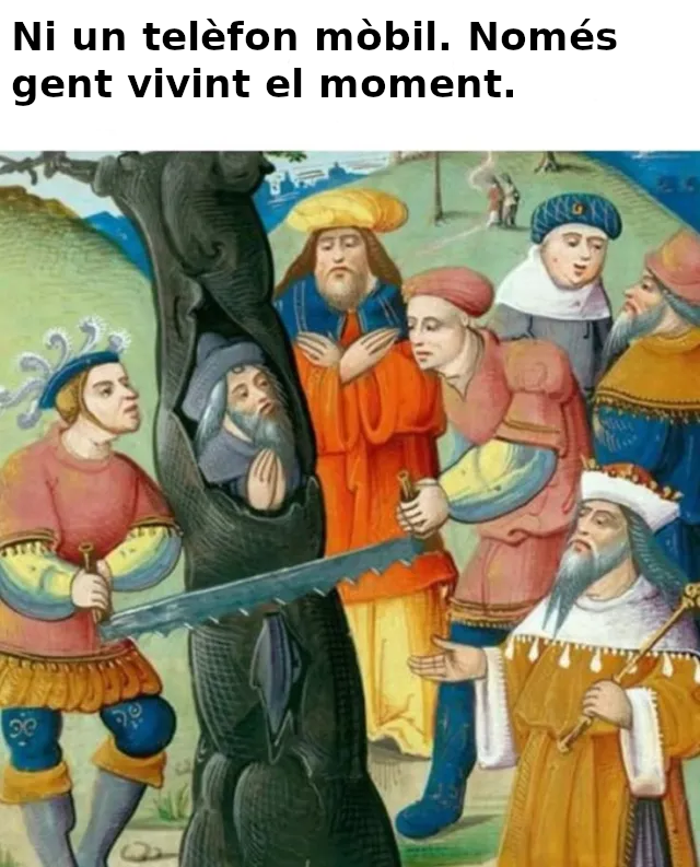 Edat mitjana, acudits, mems, memes, història, mems sobre història, acudits en català, mems històrics en català, humor, humor en català, història, acudits sobre història