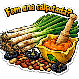 calçots
calçotada
tenporada de calçots
origen de la paraula calçot