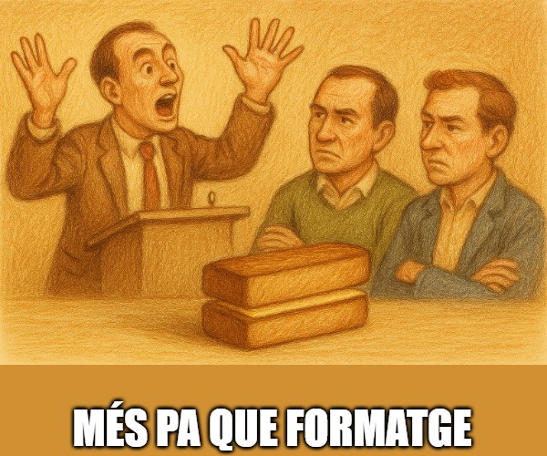 Més pa que formatge, expressions, dites, modismes, refranys, proverbis, frases fetes, llengua, català, cultura, tradicions, oralitat, saviesa popular, identitat, Catalunya, dialectes, girs lingüístics, parlar, comunicació, folklore, història, patrimoni, llenguatge, regionalismes, fraseologia, catalanisme