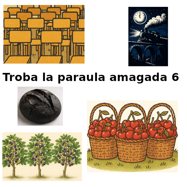 Endevina la paraula amagada a la imatge 6